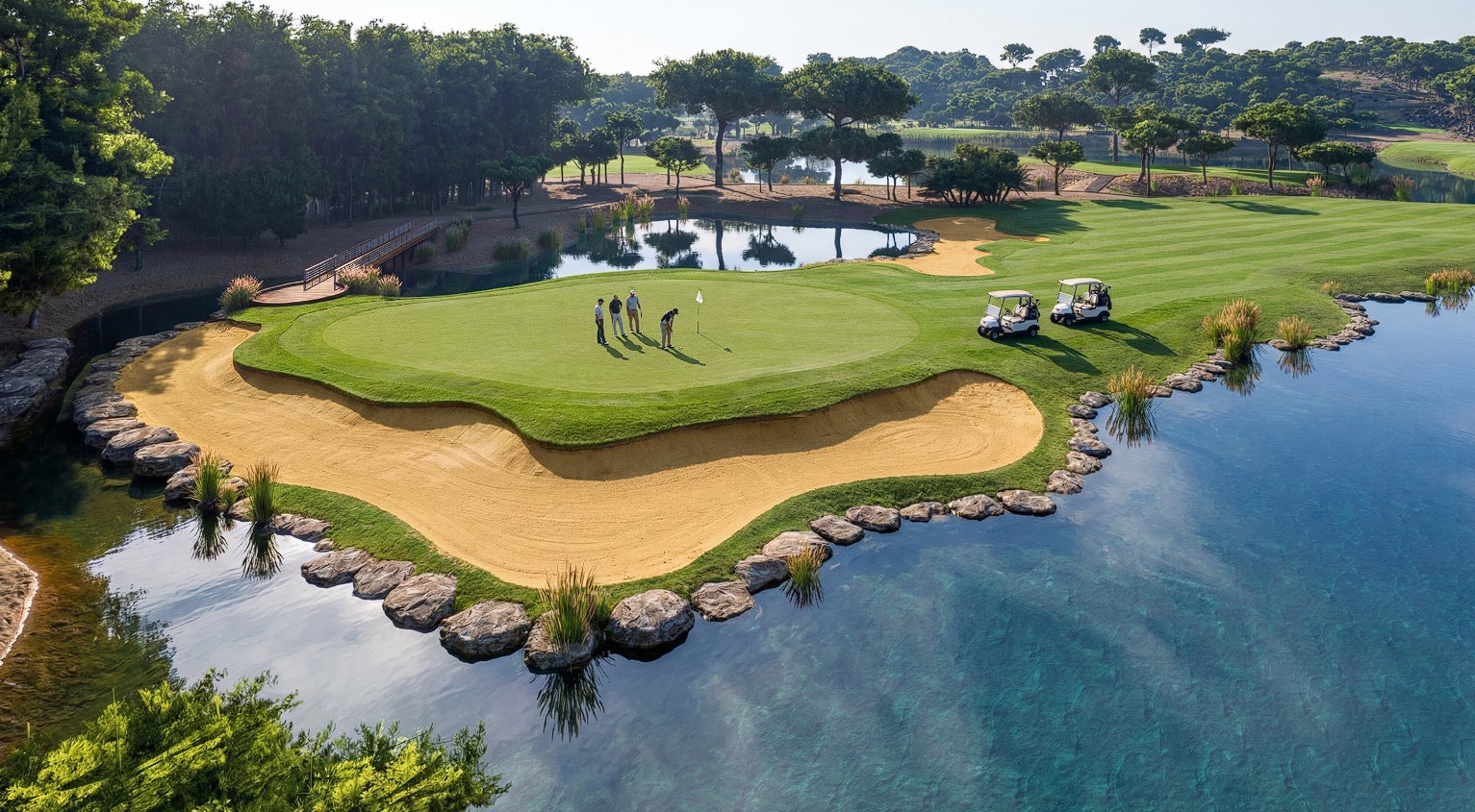 #altIMG Golf in Hotel# Hilton Dalaman Sarıgerme Resort and Golf #altIMG in# Dalaman, Turkiet - #altIMG Image# 2