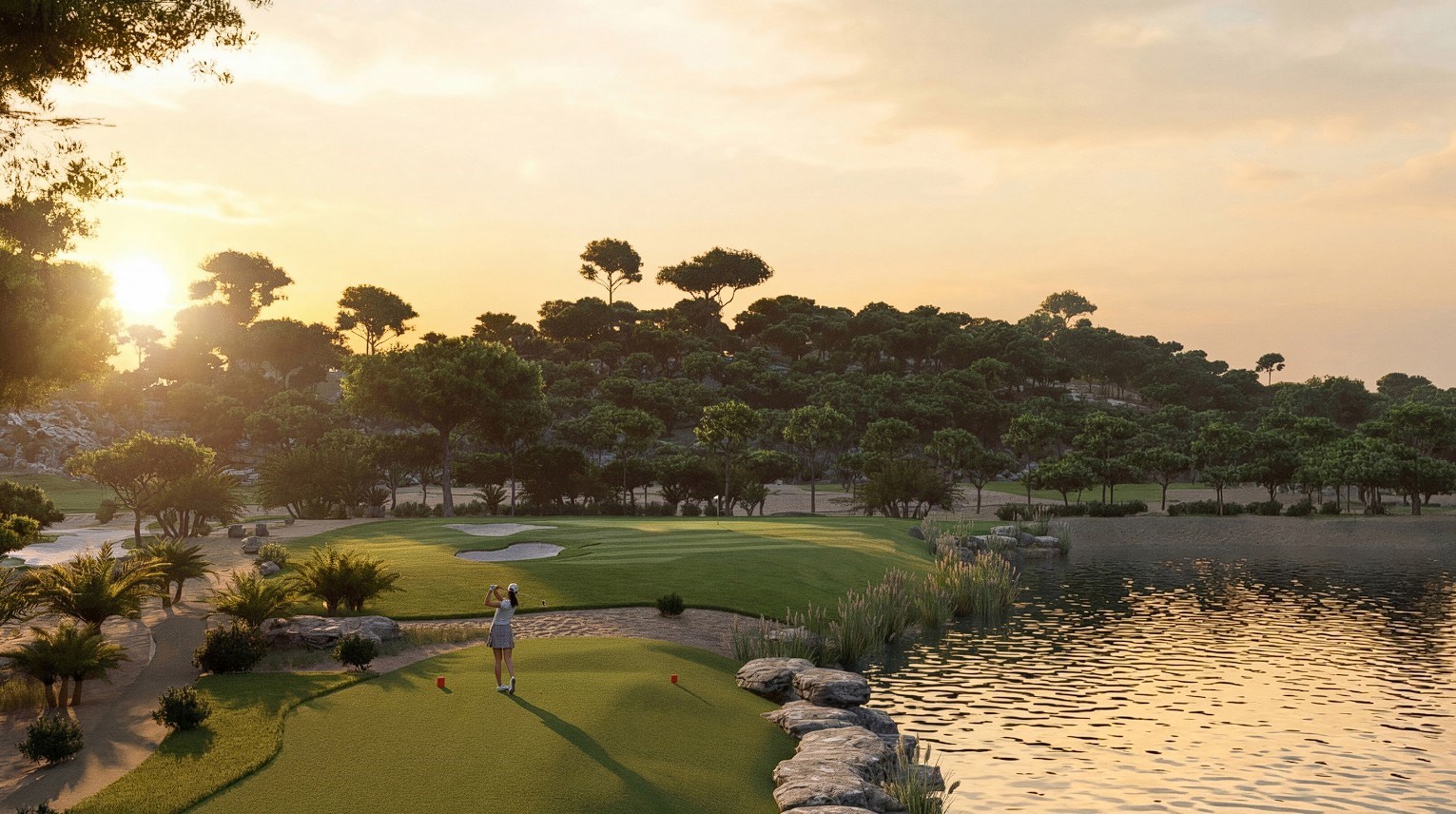 #altIMG Golf in Hotel# Hilton Dalaman Sarıgerme Resort and Golf #altIMG in# Dalaman, Turkiet - #altIMG Image# 4
